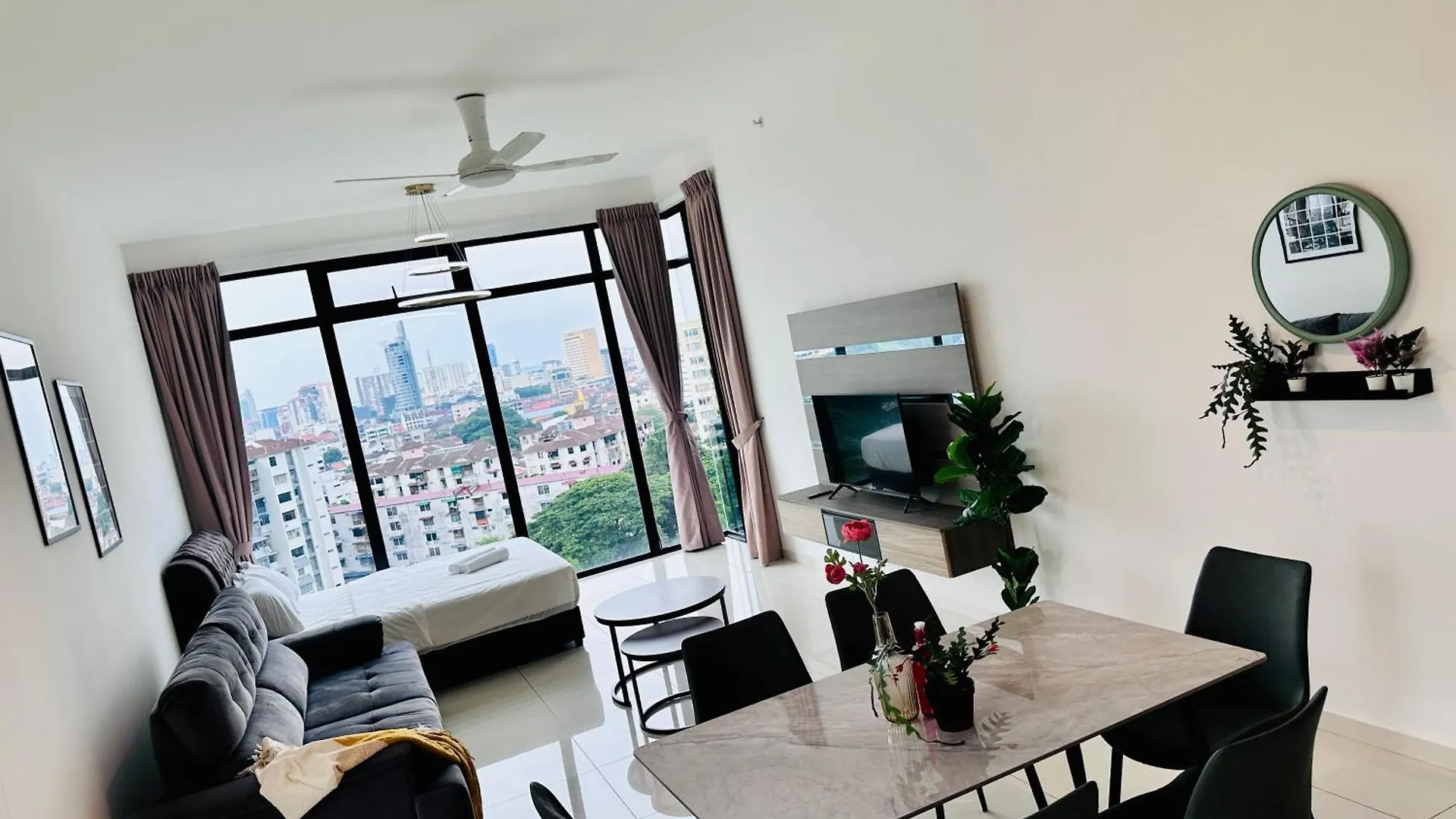 New Georgetown Instagramable 2Br Homestay For 10Pax 无敌美景两房民宿 Beacon Executive Suite 乔治敦