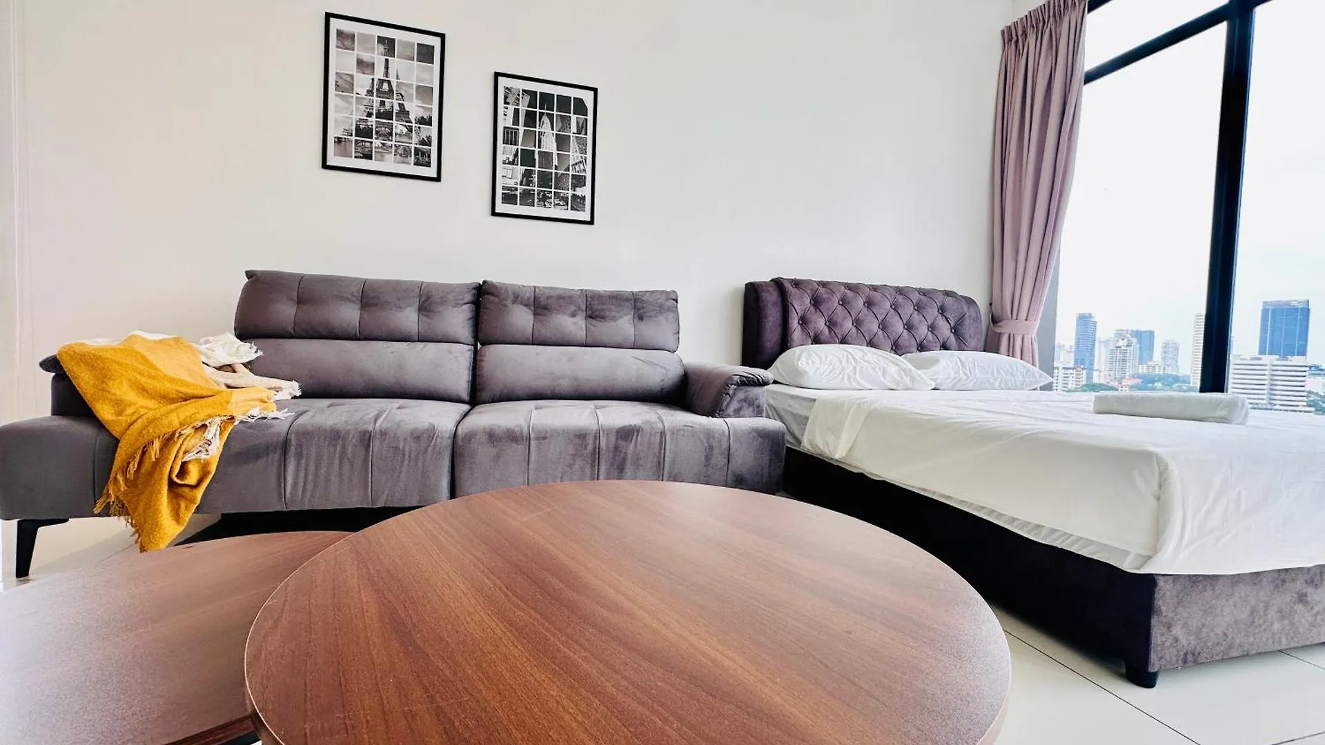 公寓 New Georgetown Instagramable 2Br Homestay For 10Pax 无敌美景两房民宿 Beacon Executive Suite 马来西亚