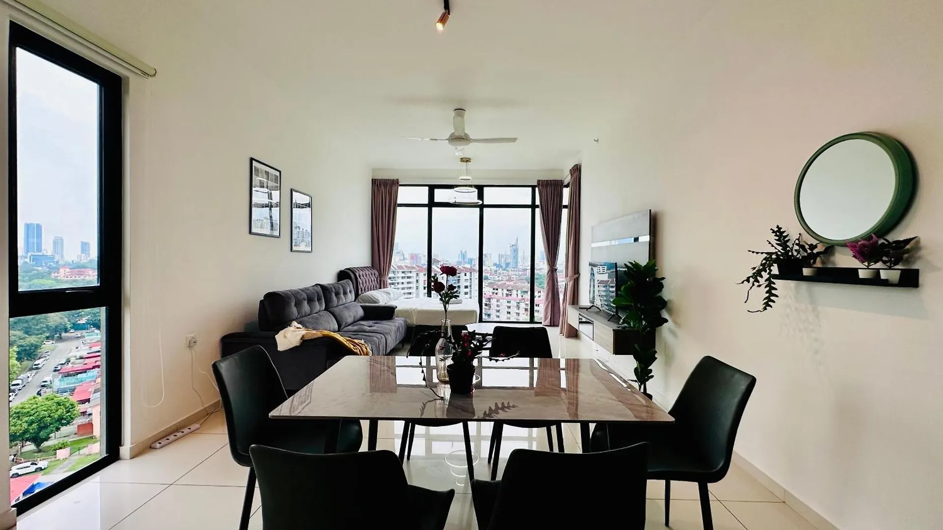 公寓 New Georgetown Instagramable 2Br Homestay For 10Pax 无敌美景两房民宿 Beacon Executive Suite